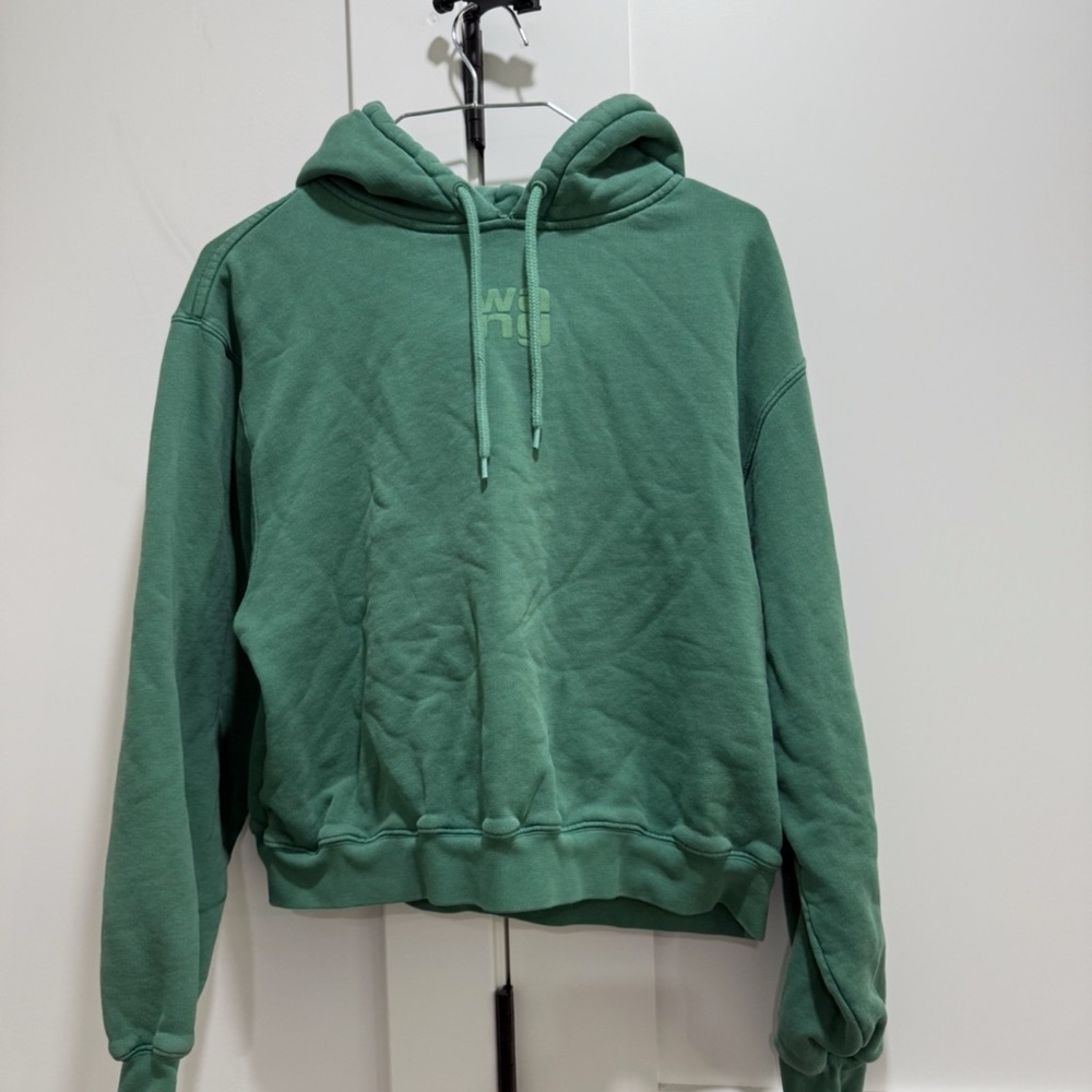 Alexander Wang Green Cropped Jacket